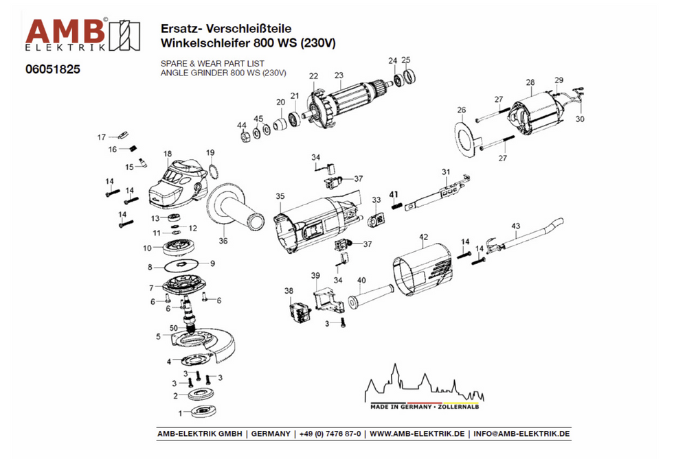 Winkelschleifer 800 WS