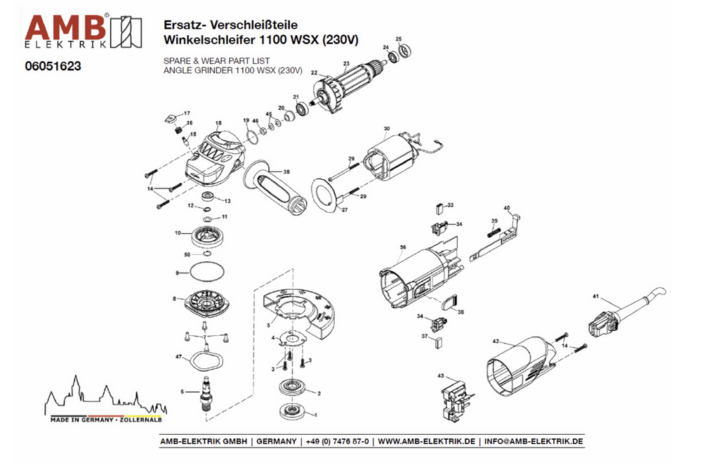 Winkelschleifer 1100 WSX