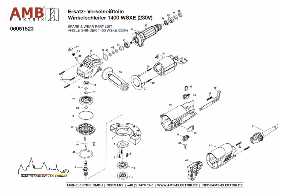 Winkelschleifer 1400 WSXE